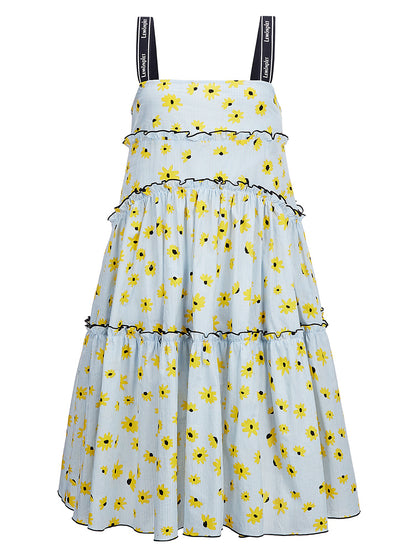 [리퍼브]  LEMÖNPLET LOGO STRAP DRESS