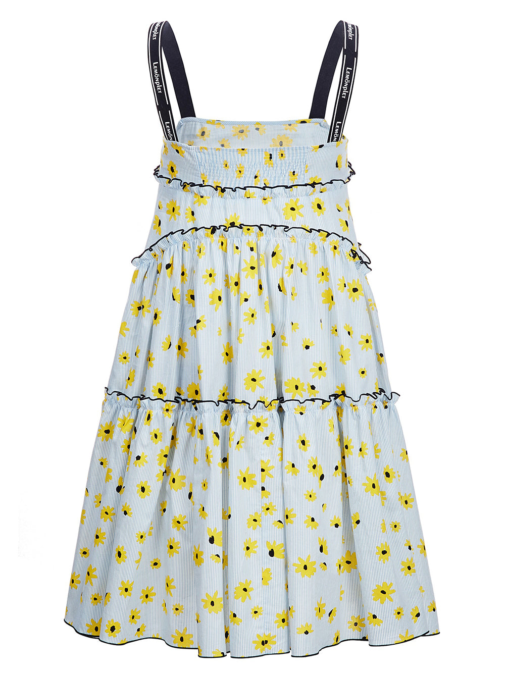 [리퍼브]  LEMÖNPLET LOGO STRAP DRESS
