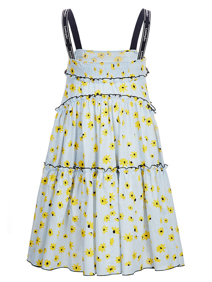 [리퍼브]  LEMÖNPLET LOGO STRAP DRESS