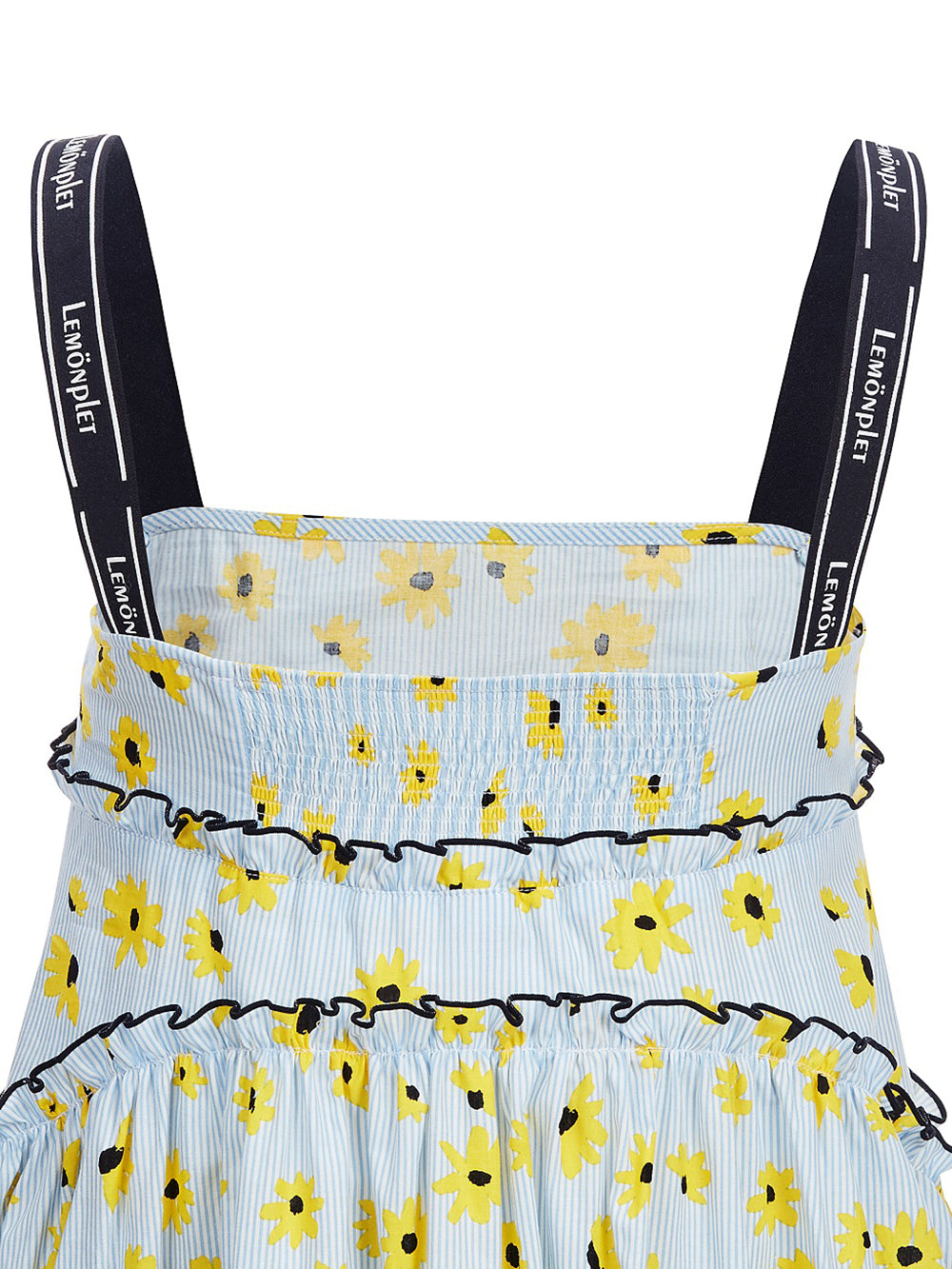 [리퍼브]  LEMÖNPLET LOGO STRAP DRESS