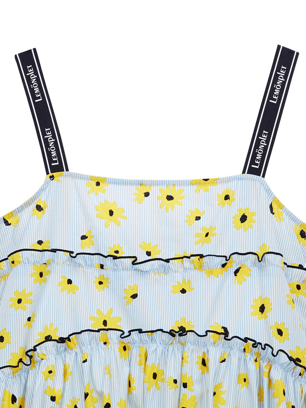 [리퍼브]  LEMÖNPLET LOGO STRAP DRESS