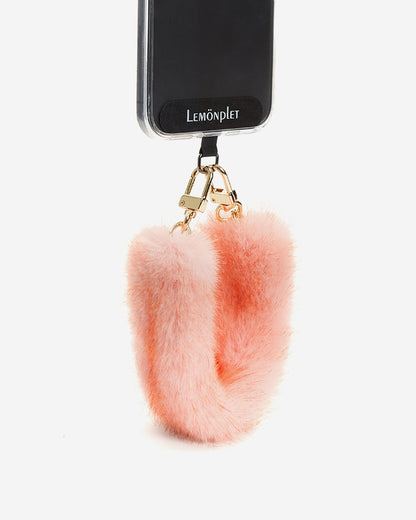 FAUX FUR PLUSH LOOP STRAP