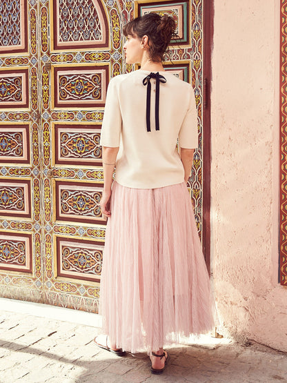 [리퍼브] ROY TULLE LONG SKIRT