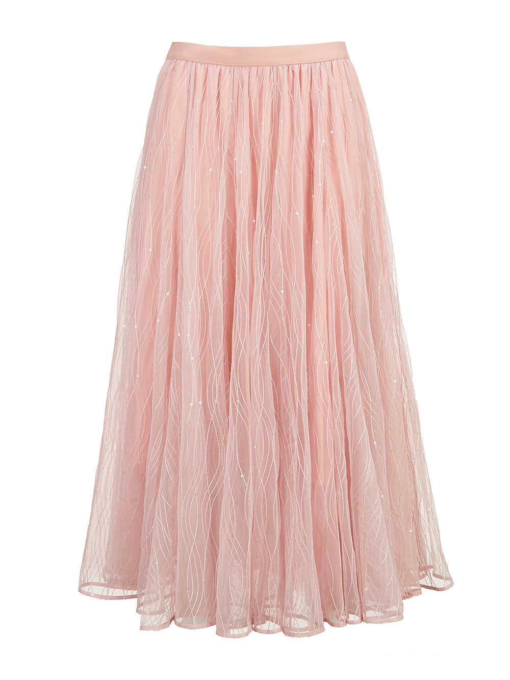 [리퍼브] ROY TULLE LONG SKIRT