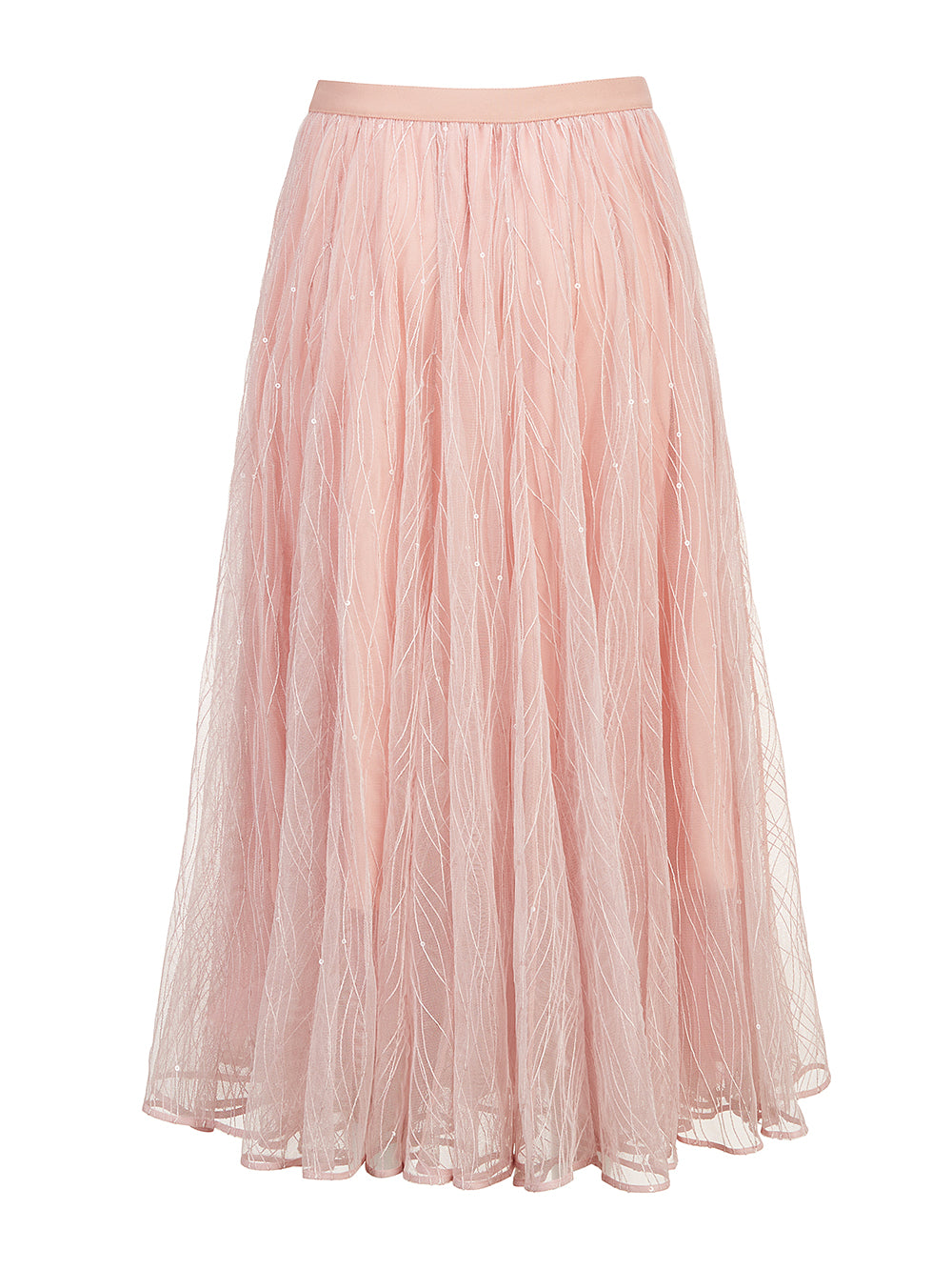 [리퍼브] ROY TULLE LONG SKIRT
