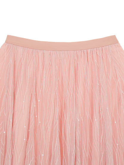 [리퍼브] ROY TULLE LONG SKIRT