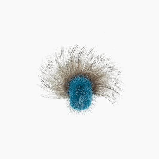 MINK & FOX RING SWAROVSKI (MINT-SILVER)