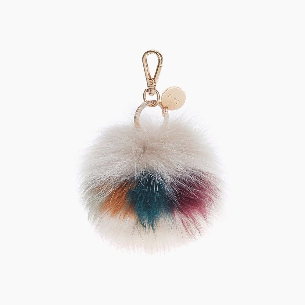 MULTI POMPOM (BEIGE-MULTI)