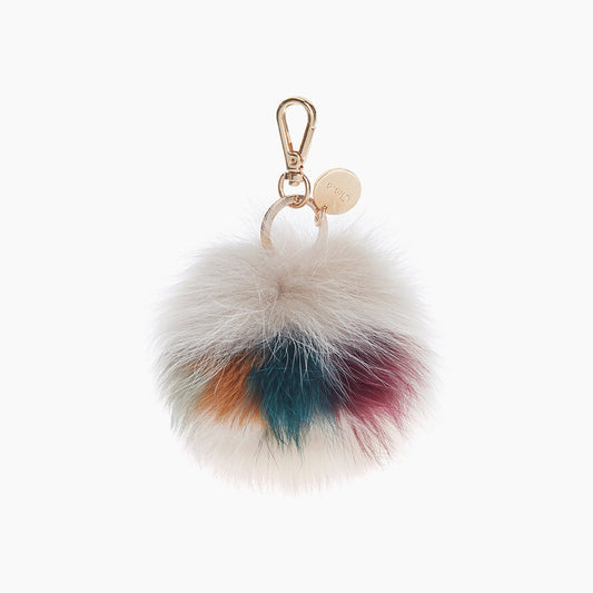 MULTI POMPOM (BEIGE-MULTI)