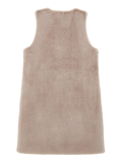에코 퍼 라온 베스트 여성 퍼 베스트